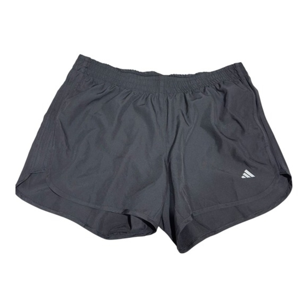 Adidas M20 Running Shorts Womens 1X Black AEROREADY Activewear IB3775 NEW